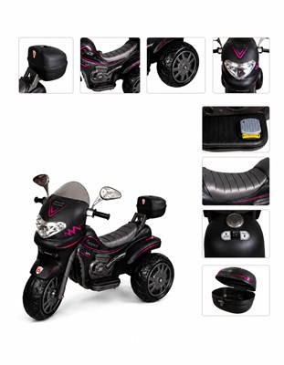 MOTO SPRINT TURBO A BATERIA POWER ROSA 12V. BIEMME