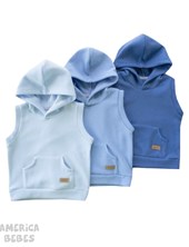 CHALECO DE BEBE LISO POLAR BABY CHEITO