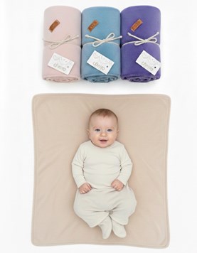 MANTILLA DE PLUSH LISO 1,10MTS. BABY CHEITO