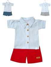 CONJUNTO CAMISA Y SHORT  BEBE B.CHEITO