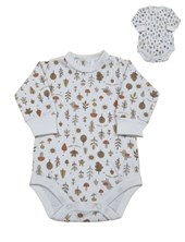 BODY BB UNISEX MANGA LARGA ESTAMPADO. BABY CHEITO