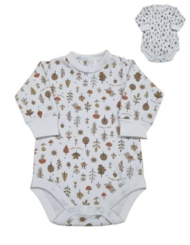 BODY BB UNISEX MANGA LARGA ESTAMPADO. BABY CHEITO