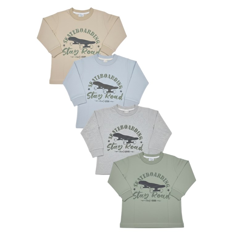 REMERA PARA NENE MANGA LARGA. BABY CHEITO