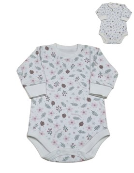 BODY PARA BEBA MANGA LARGA ESTAMPADO. BABY CHEITO