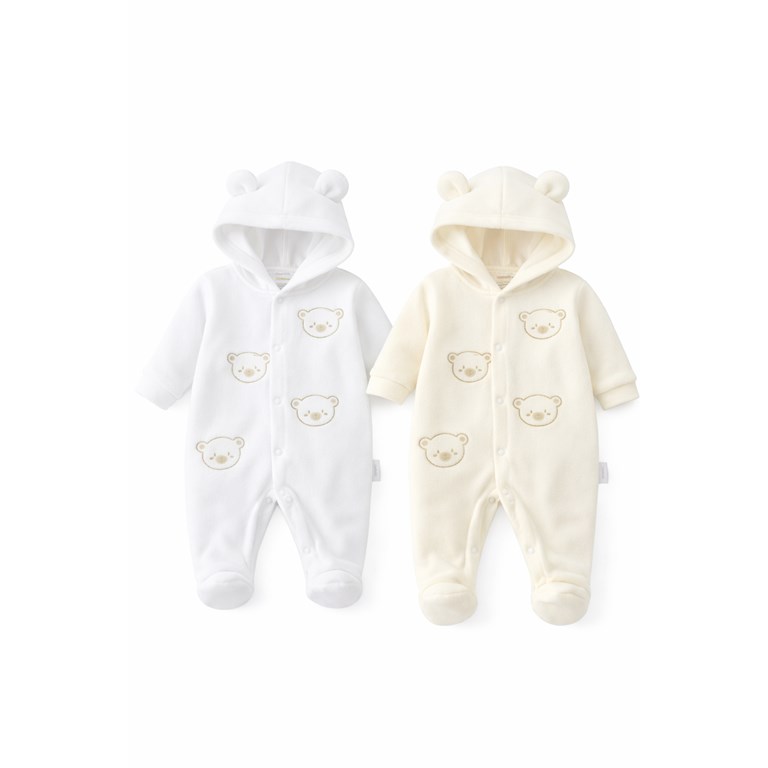 ENTERITO UNISEX  CON APERTURA. BABY CHEITO