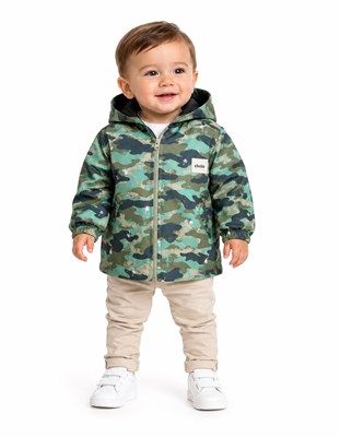 CAMPERITA ROMPEVIENTO ESTAMPADA. BABY CHEITO