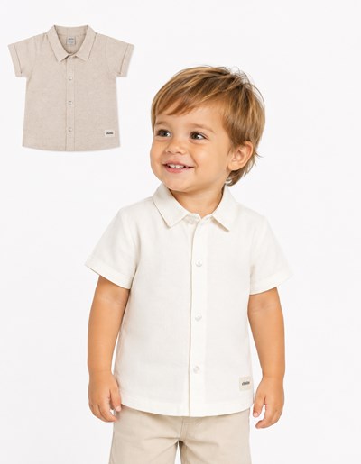 CAMISA DE LINO. BABY CHEITO