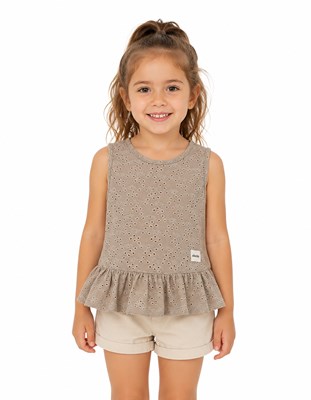 REMERA DE LINO PARA BEBA. BABY CHEITO