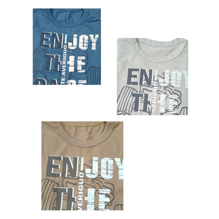 REMERA NENE MANGA LARGA ESTAMPA 'ENJOY...'. BABY CHEITO