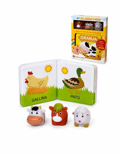 LIBRO GRANJA 'SET AL AGUA PATO'. GATO DE HOJALATA 