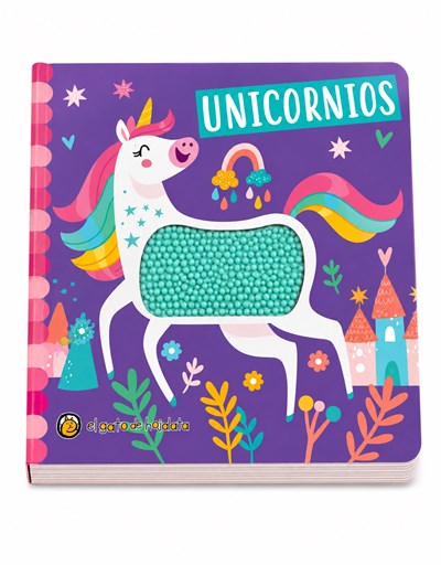 LIBRO UNICORNIOS *SAFARI DE TEXTURAS*. GATO DE HOJALATA