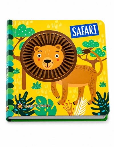 LIBRO SAFARI *SAFARI DE TEXTURAS*. GATO DE HOJALATA