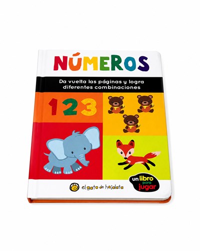 LIBRO NÚMEROS *MEZCLADITOS*. GATO DE HOJALATA