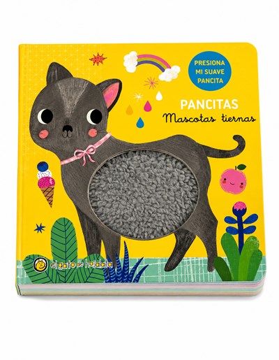 LIBRO MASCOTAS TIERNAS SONIDO EN PANCITA. GATO DE HOJALATA