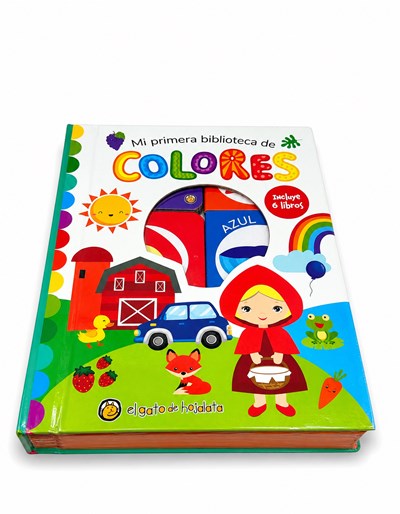 LIBRO COLORES *MI PRIMERA BIBLIOTECA*. GATO DE HOJALATA