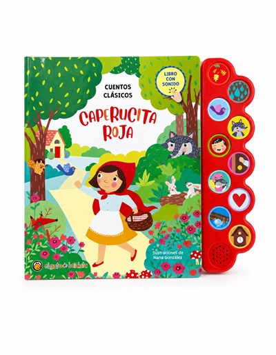 LIBRO CAPERUCITA ROJA *MUNDO DE SONIDOS*. GATO DE HOJALATA