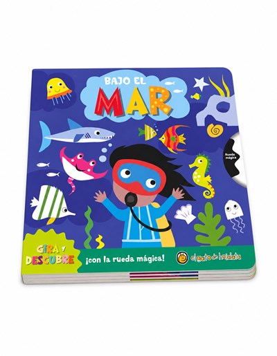 LIBRO BAJO EL MAR *GIRA Y DESCUBRE*. GATO DE HOJALATA