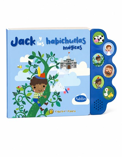 LIBRO JACK Y LAS HABICHUELAS MÁGICAS *CLASICOS CON SONIDO*. GATO DE HOJALATA