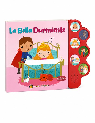 LIBRO LA BELLA DURMIENTE *CLASICOS CON SONIDO*. GATO DE HOJALATA