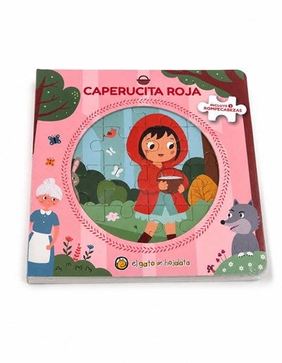 LIBRO CAPERUCITA ROJA *CLÁSICOS PARA ARMAR*. GATO DE HOJALATA