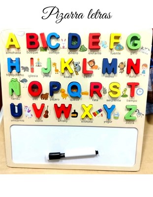 PIZARRA LETRAS 30X30 CM