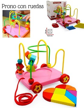 PRONO CON RUEDAS 14X15.5 CM. PHI PHI TOYS