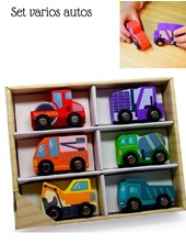 SET DE AUTOS VARIOS, CAJA 17X20.5 CM. PHI PHI TOYS