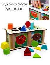 CAJA ROMPECABEZA GEOMETRICO 23X13.5 CM. PHI PHI TOYS