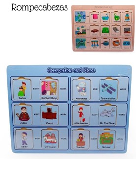 ROMPECABEZAS 30X22 CM. PHI PHI TOYS