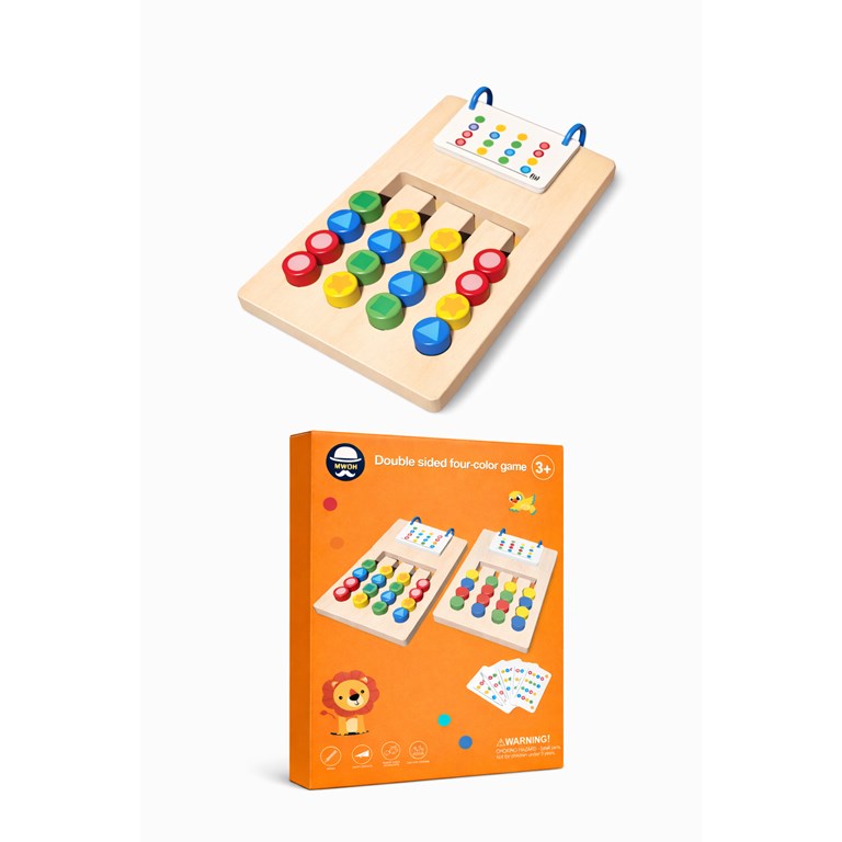 ROMPECABEZA 4 COLORES DOBLE LADO. DREAM SPORT