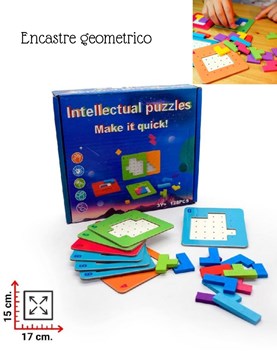 ENCASTRE GEOMETRICO 17X15 CM. PHI PHI TOYS