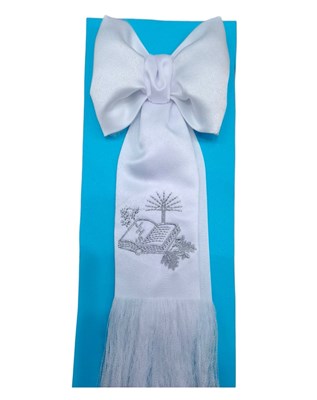 BRAZAL BORDADO COLOR PLATA BRAZALEX