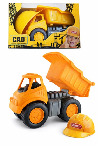 CAMIÓN  VOLCADOR CON CASCO. DURAVIT