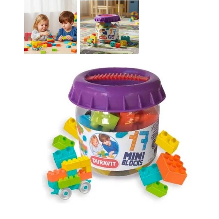 POTE DE BLOCKS CHICO 17 PIEZAS. DURAVIT