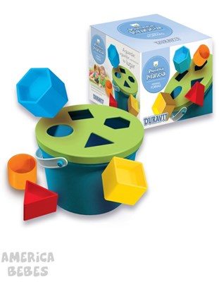 Balde encastre Formas primera infancia 18X18X14 CM Duravit