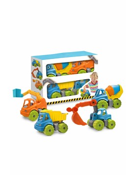 SET BCONSTRUCTOR MINI X 4 VEHICULOS. DURAVIT