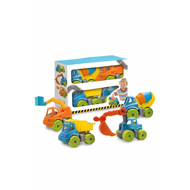 SET BCONSTRUCTOR MINI X 4 VEHICULOS. DURAVIT