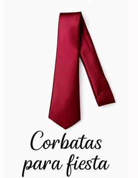 CORBATA RASO COLO BORDO LISO