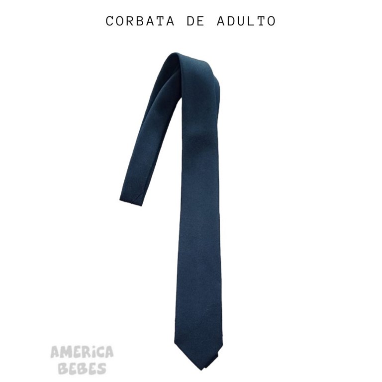 Corbata ceolon azul ADULTO colegial.