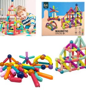 JUEGO MAGNETICO 100PCS COLORES SURTIDOS