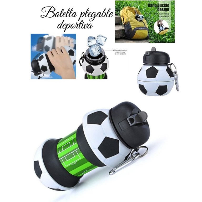 PROMO 40% OFF: BLANCO BOTELLA PLEGABLE DEPORTIVA