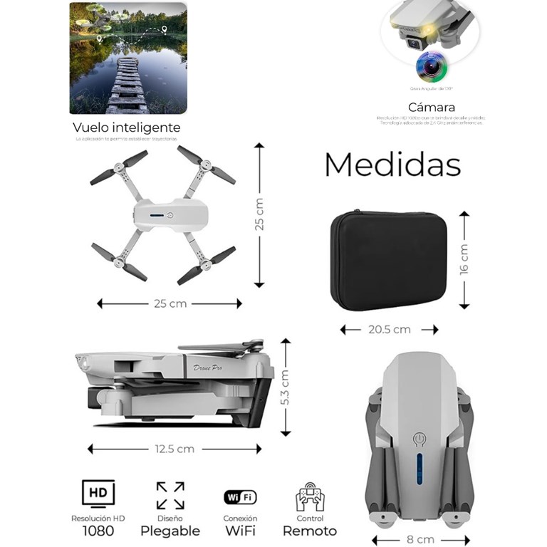 DRONE PRO MAX 4K HD E88 S-2144