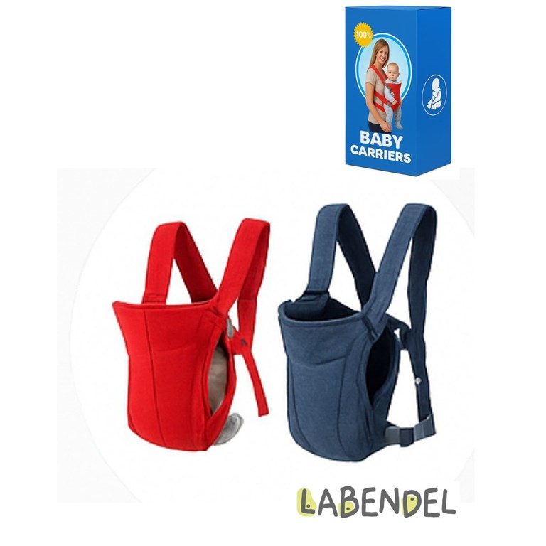 Mochila porta bebe ergonomica 3 en 1. Colores: Jean o Rojo. LABENDEL. 3 Posiciones para llevar al bebe mirando: hacia adentro, hacia afuera, o llevandolo en la espalda. Apro desde 3,5kg a 9kg. Tela a