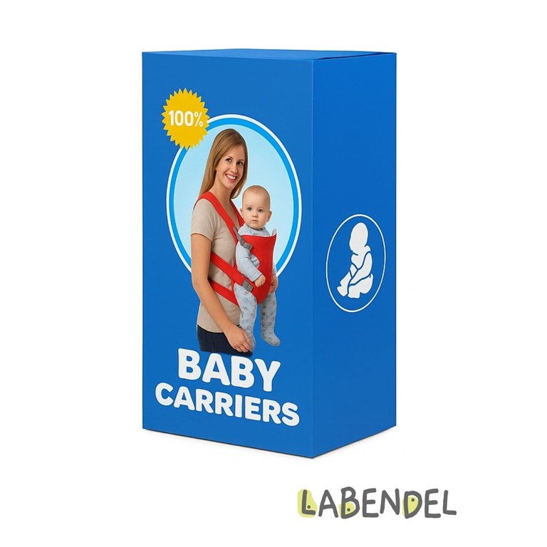 Mochila porta bebe ergonomica 3 en 1. Colores: Jean o Rojo. LABENDEL. 3 Posiciones para llevar al bebe mirando: hacia adentro, hacia afuera, o llevandolo en la espalda. Apro desde 3,5kg a 9kg. Tela a