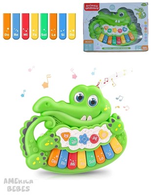 MTK011 PIANO COCODRILO E LEARNING