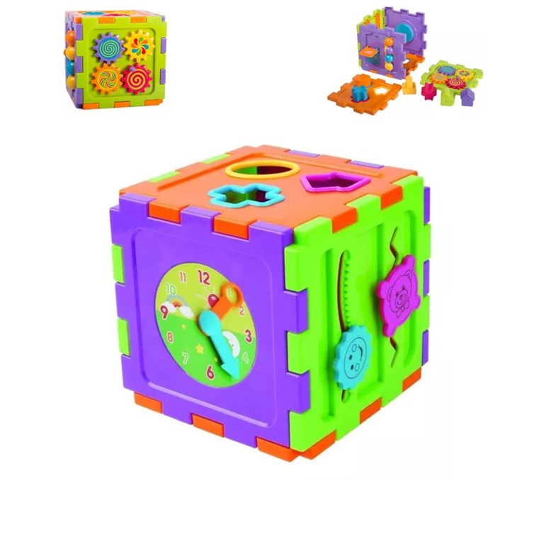 cubo didactico con ecastre 20 x 20 cm e-learning