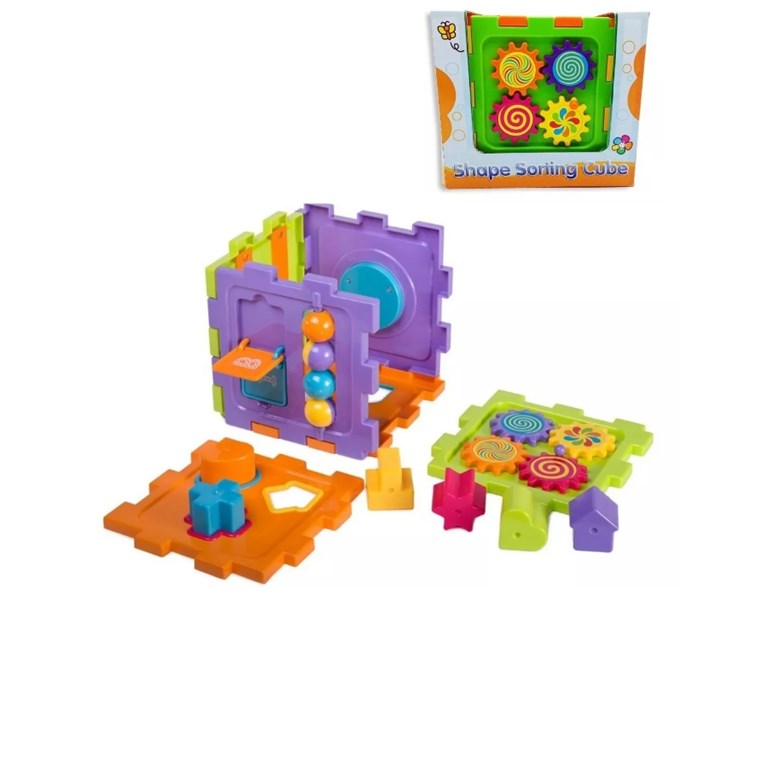 cubo didactico con ecastre 20 x 20 cm e-learning