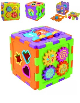 cubo didactico con ecastre 20 x 20 cm e-learning