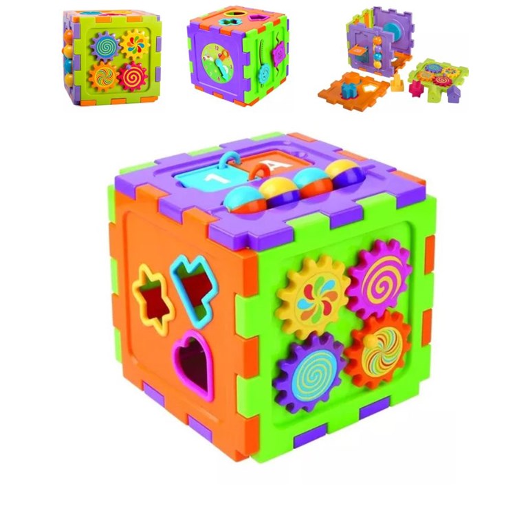 cubo didactico con ecastre 20 x 20 cm e-learning