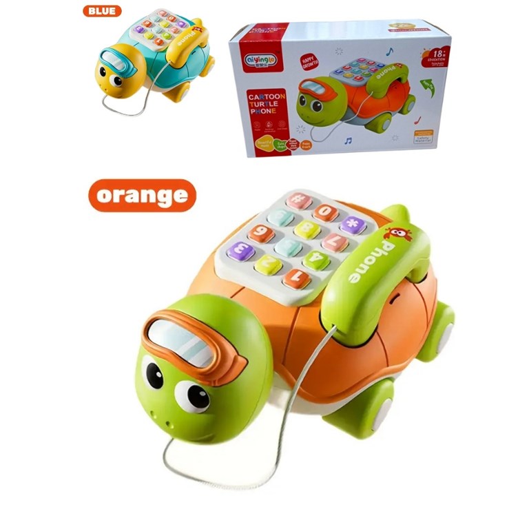 TELEFONO TORTUGA MUSICAL. E LEARNING